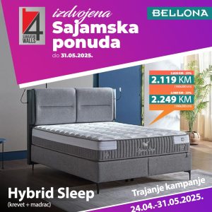 Hybrid Sleep (krevet + madrac)