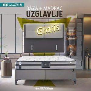 BAZA + MADRAC = UZGLAVLJE GRATIS