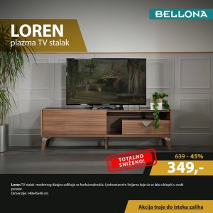 LOREN PLAZMA TV STALAK