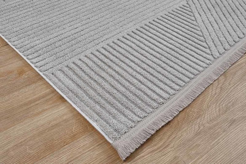 Tepih Deco Geo 80010 sivi - 160X230