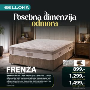 Frenza ( krevet ) i Active Comfort ( madrac ) 160x200 cm